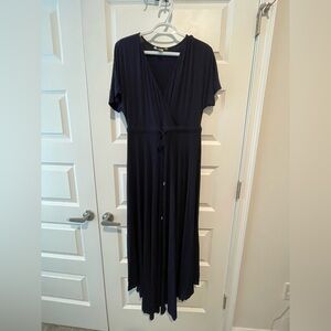 Banana Republic faux wrap maxi dress